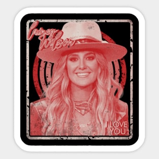 Lainey Wilson Engaging Ensemble Sticker